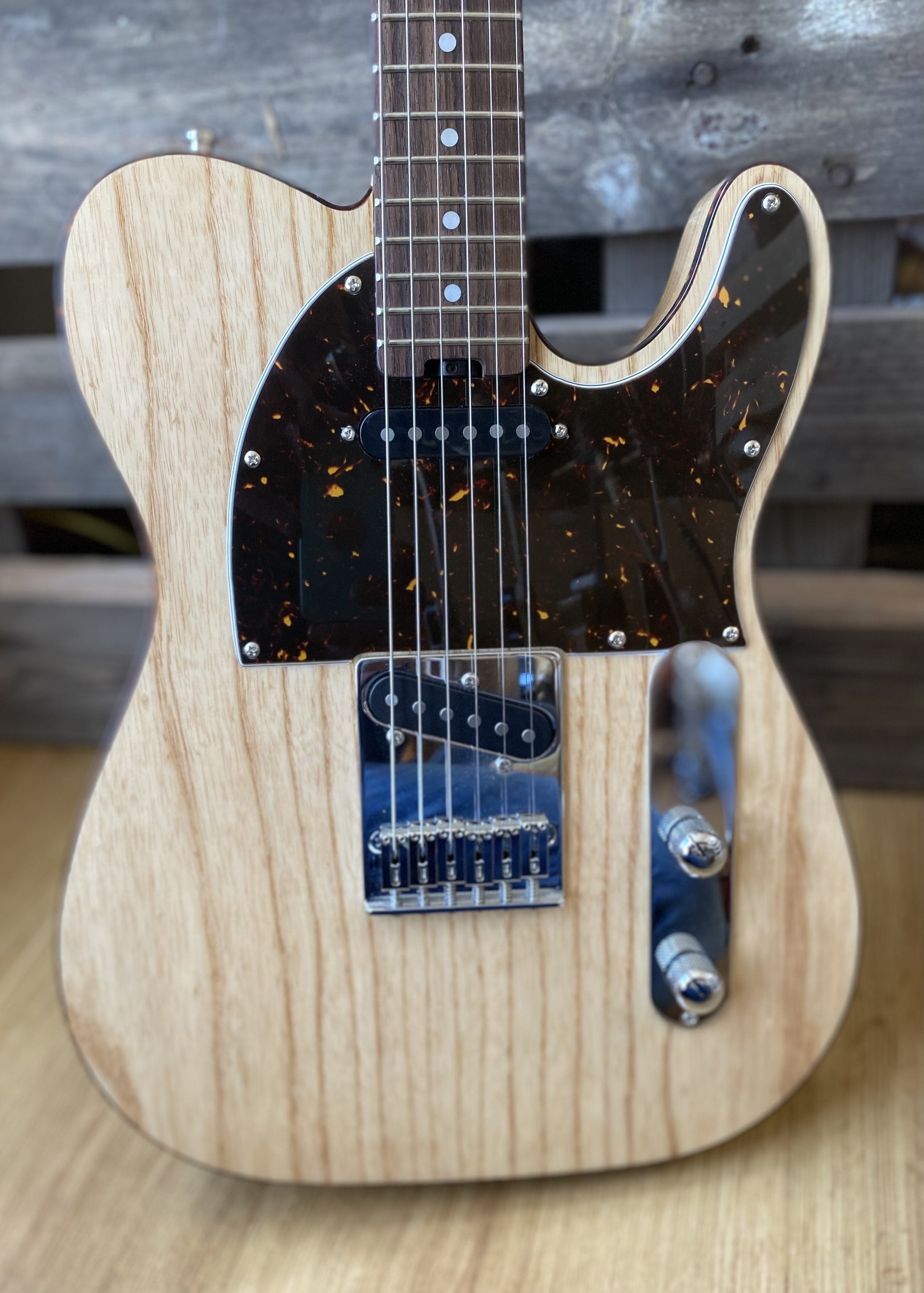 Gordon Smith Classic T Bound Natural Swamp Ash, Electric Guitar for sale at Richards Guitars.