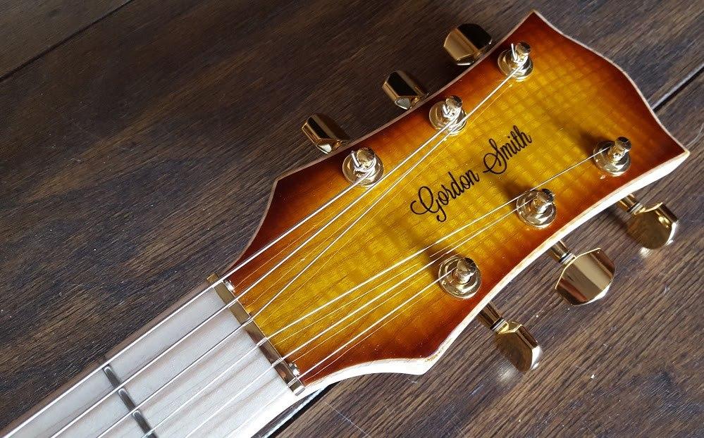 Gordon Smith GS Deluxe Lightburst Maple Neck, Electric Guitar for sale at Richards Guitars.