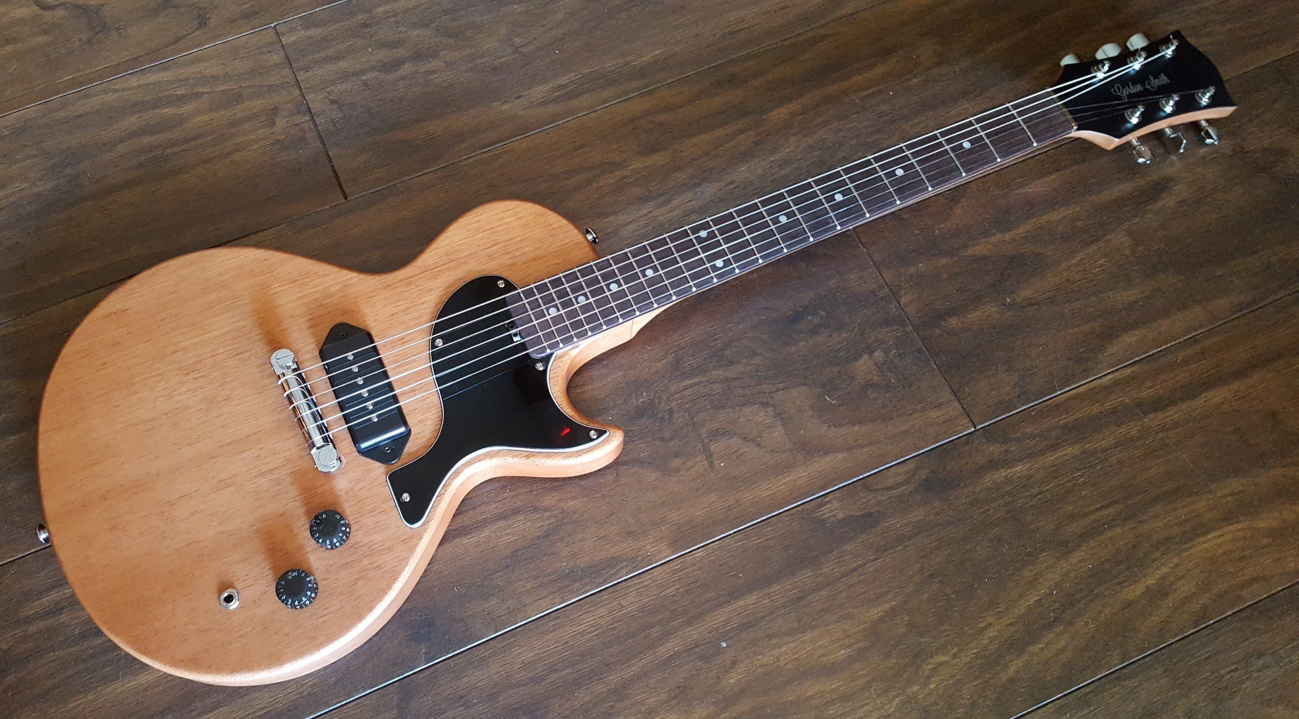 Gordon Smith GS1 60 P90 Natural, Electric Guitar for sale at Richards Guitars.