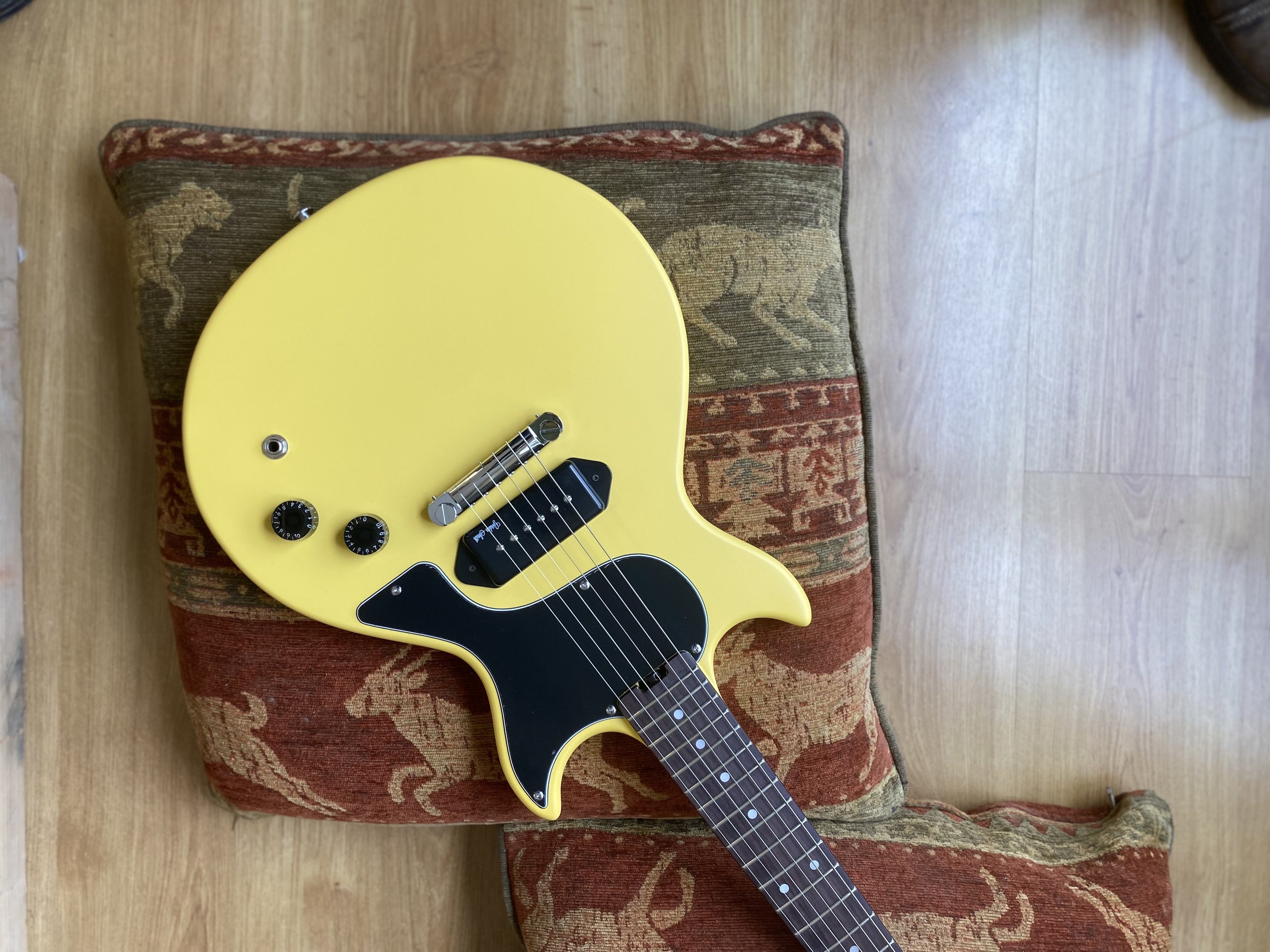 Gordon Smith GS1 P90 Thick Body TV Yellow, Electric Guitar for sale at Richards Guitars.
