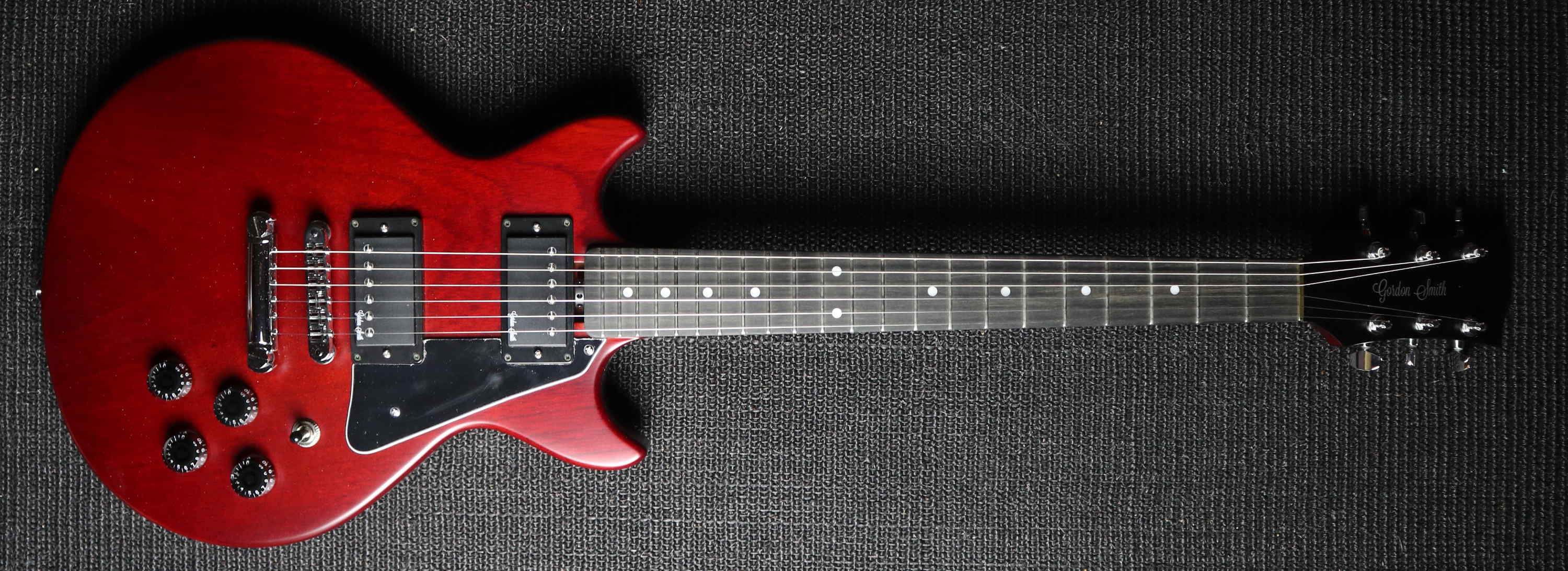 Gordon Smith GS2 Heritage Trans Red SN: 18130, Electric Guitar for sale at Richards Guitars.
