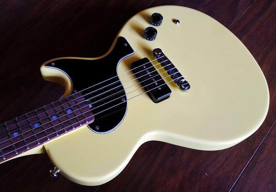 Smith GS1 P90 TV Yellow Satin Finish, Electric Guitar for sale at Richards Guitars.