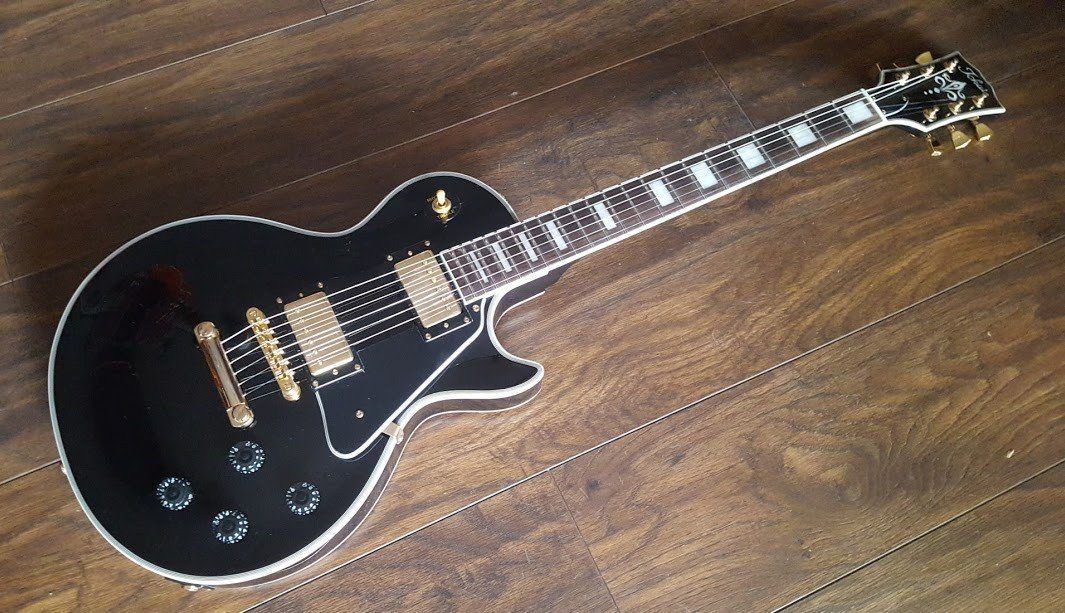 Tokai UALC53 BB Black Custom, Electric Guitar for sale at Richards Guitars.