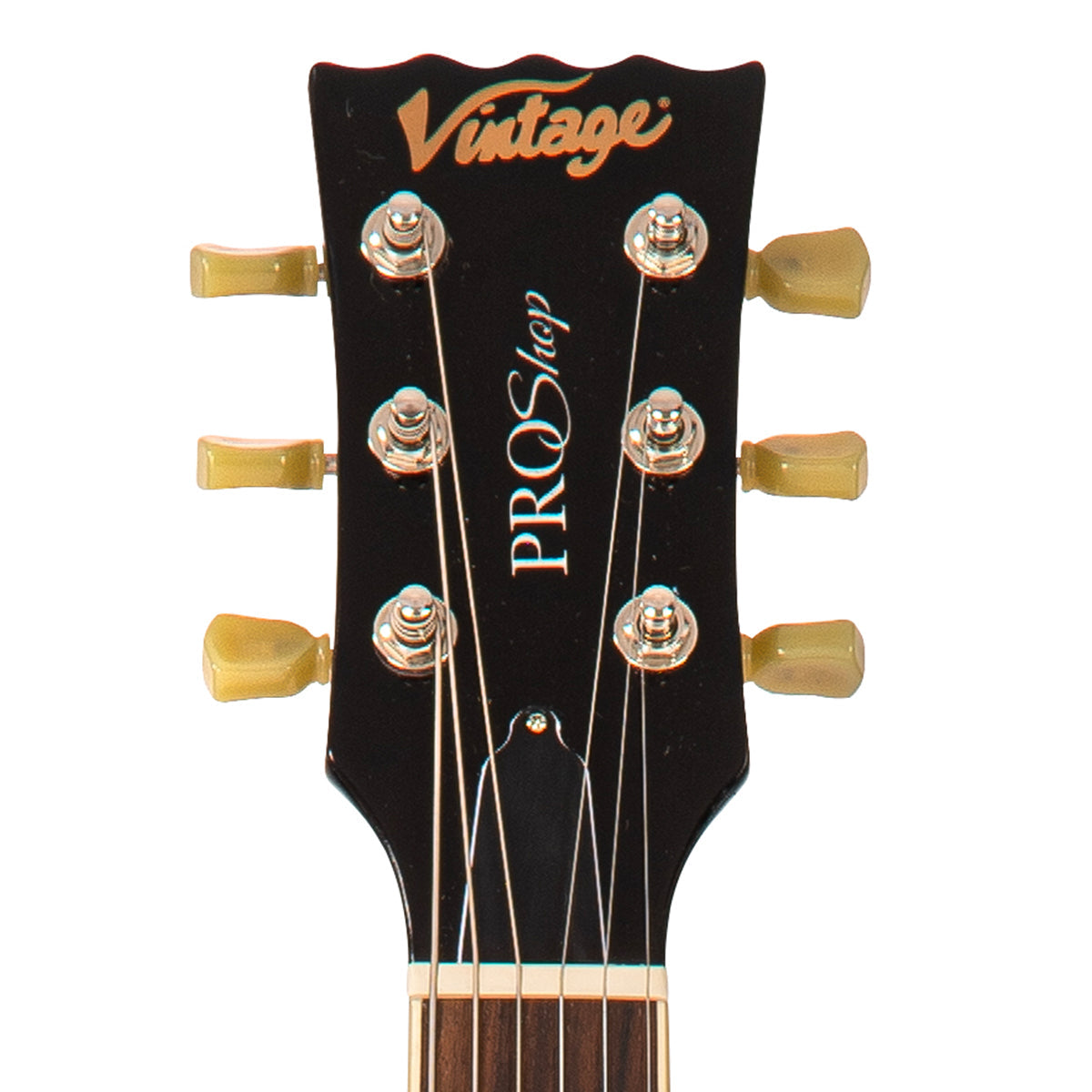 Vintage V100 ProShop Unique ~ Green Alumitone, Electric Guitars for sale at Richards Guitars.