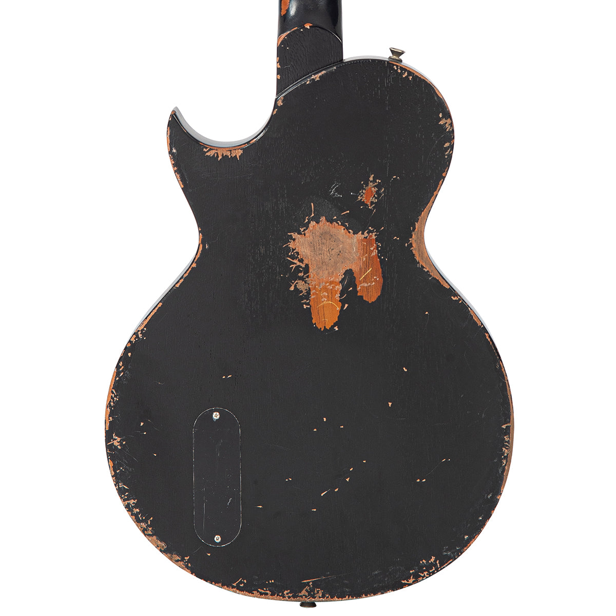 SOLD - Vintage V120 ProShop Custom Build ~ Heavy Distressed / Black (Contact: Richards Guitars. www.rguitars.co.uk), Electric Guitars for sale at Richards Guitars.