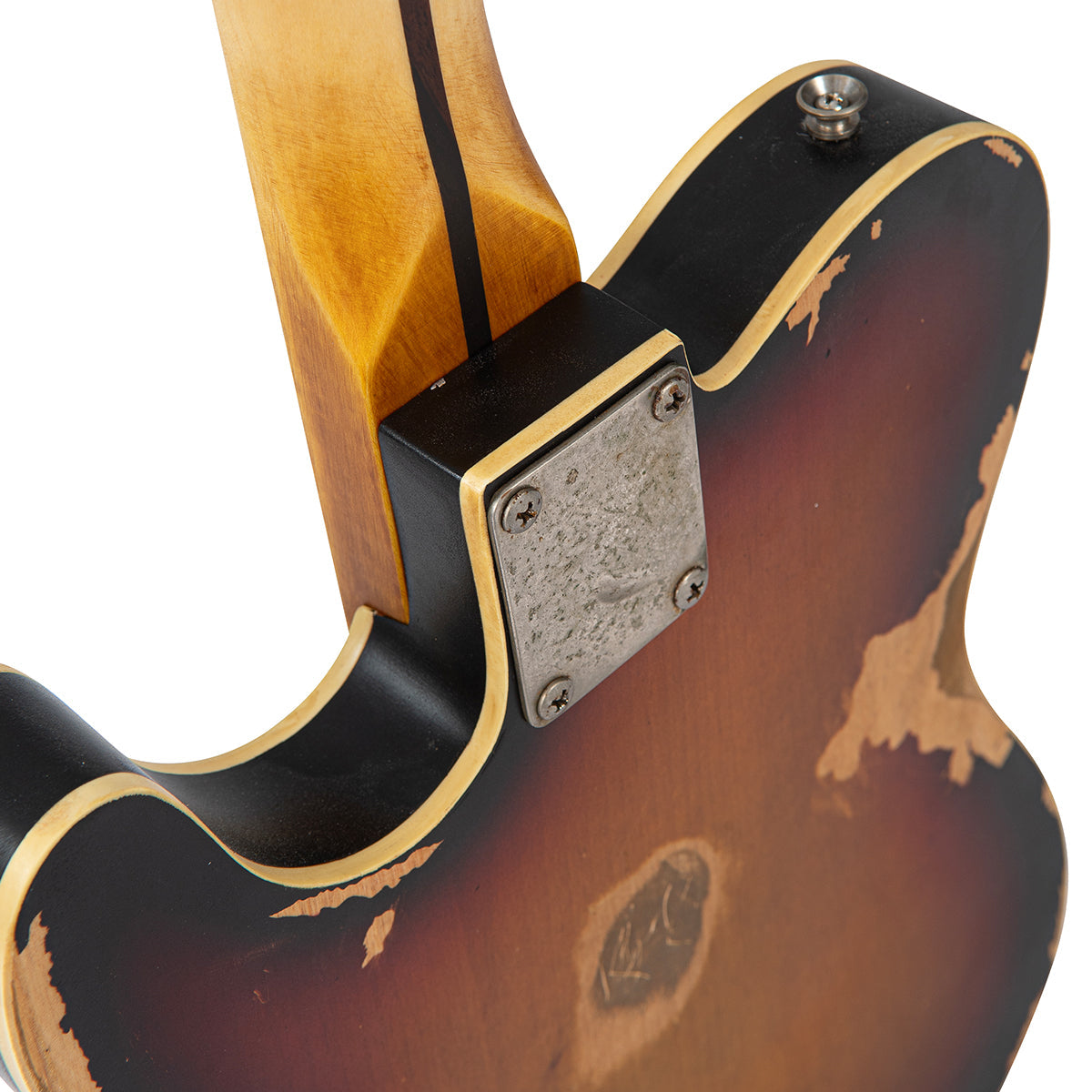 Vintage V59 ProShop LTD ~ Distressed Tobacco Sunburst (2 of 3), Electric Guitars for sale at Richards Guitars.