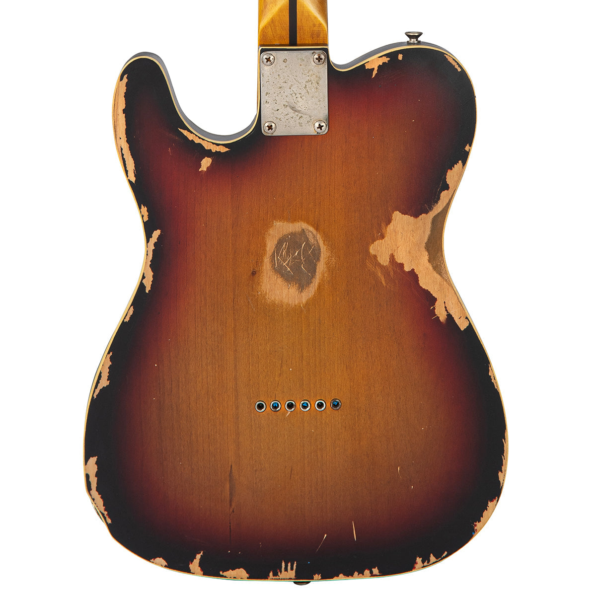 Vintage V59 ProShop LTD ~ Distressed Tobacco Sunburst (3 of 3), Electric Guitars for sale at Richards Guitars.