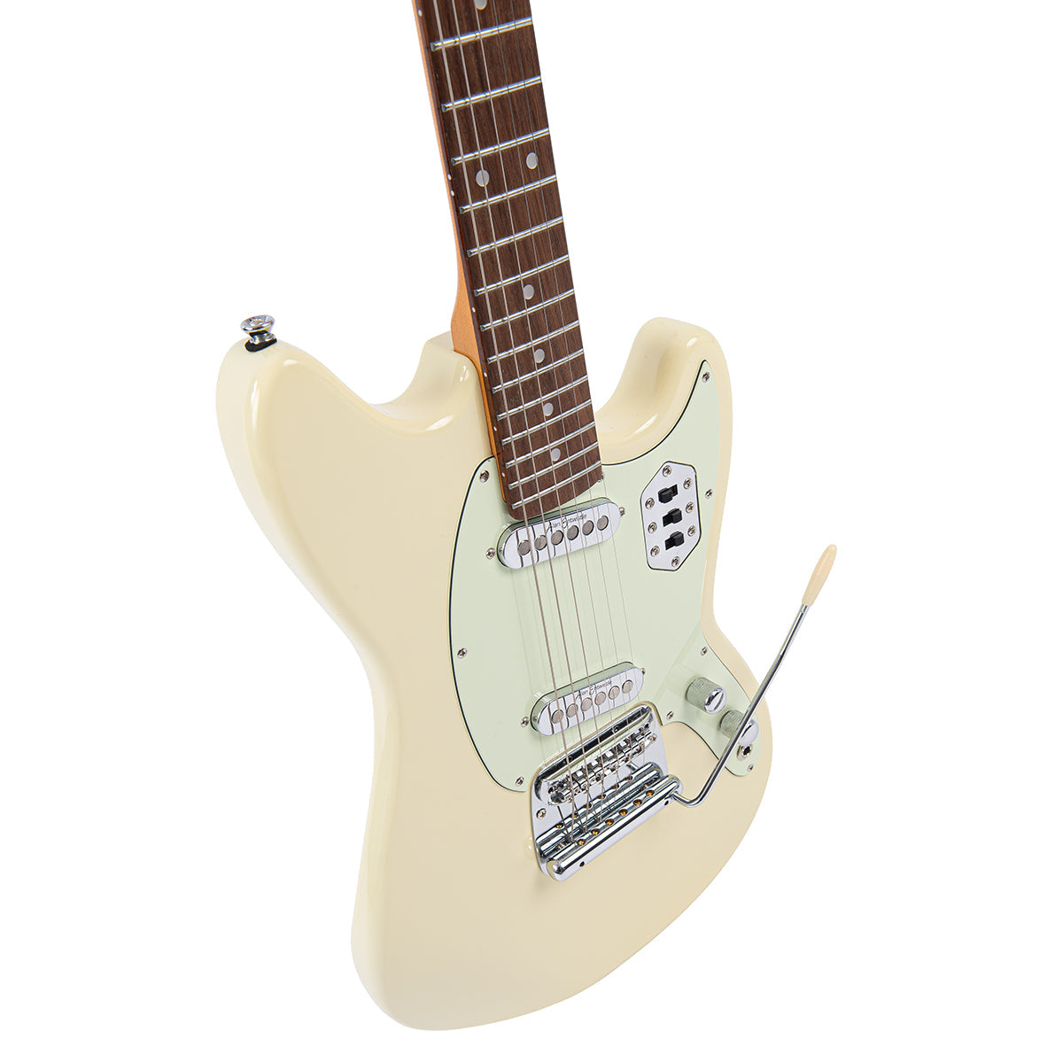 Vintage REVO Series 'Colt SS Twin' ~ Vintage White, Electric Guitars for sale at Richards Guitars.