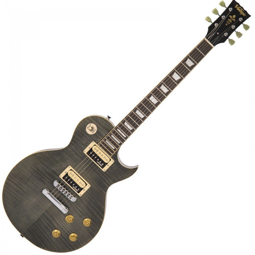 Vintage* V100TBK, Electric Guitar for sale at Richards Guitars.