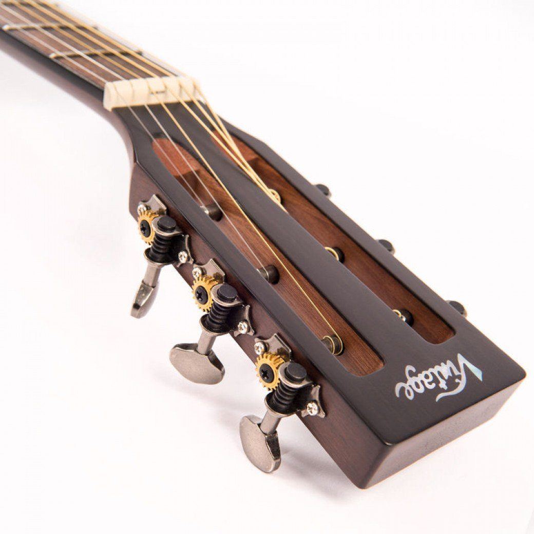 Vintage* V880AQ, Electro Acoustic Guitar for sale at Richards Guitars.