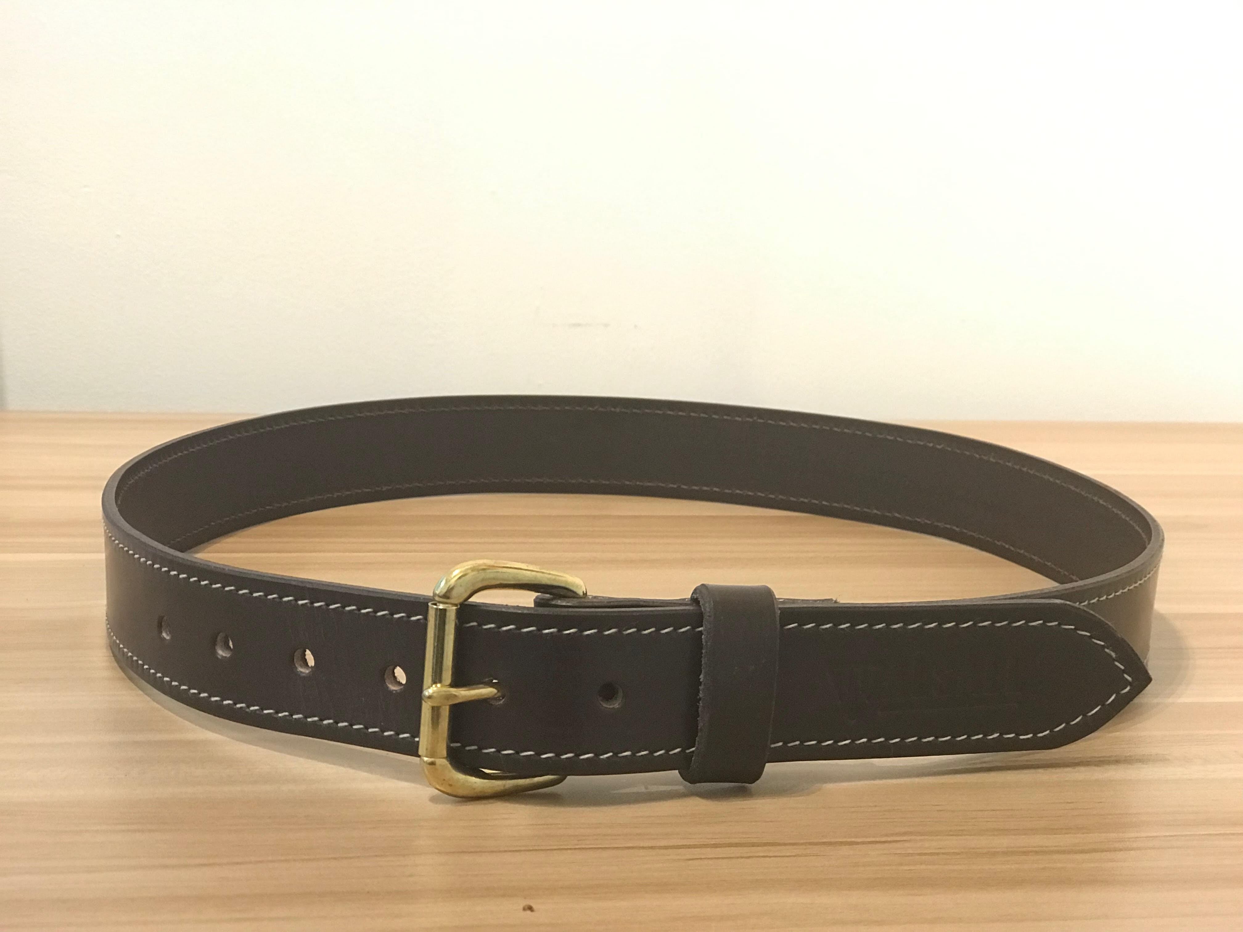Walsall Premium Hand Made Italian Leather Belt. The Last Belt You will Ever Need!, Accessory for sale at Richards Guitars.