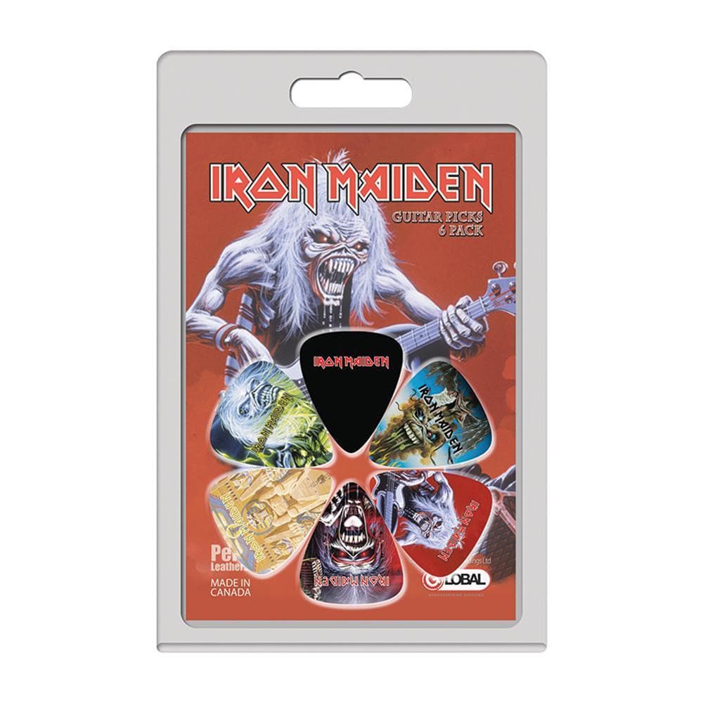 Perri's 6 Pick Pack ~ Iron Maiden Beast, Accessory for sale at Richards Guitars.