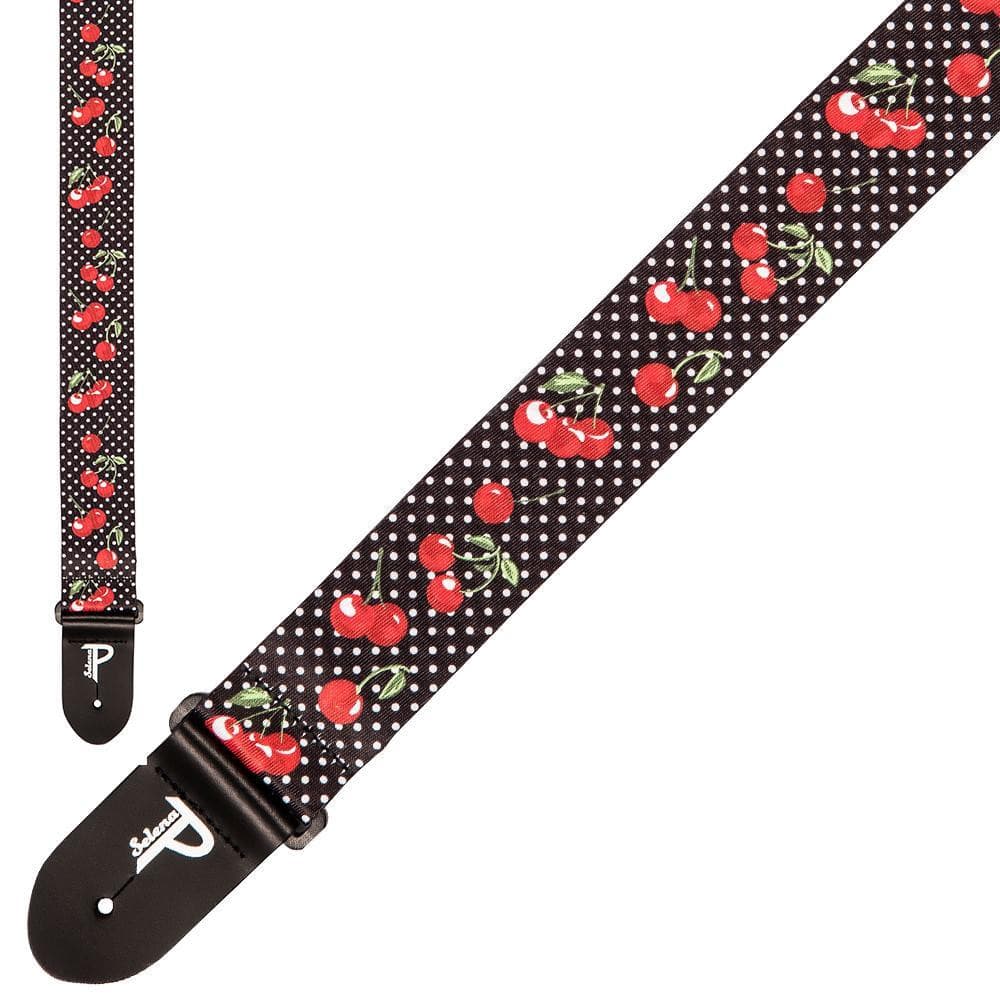 Perri's Kids Length 2" Polyester Strap ~ Cherries, Accessory for sale at Richards Guitars.
