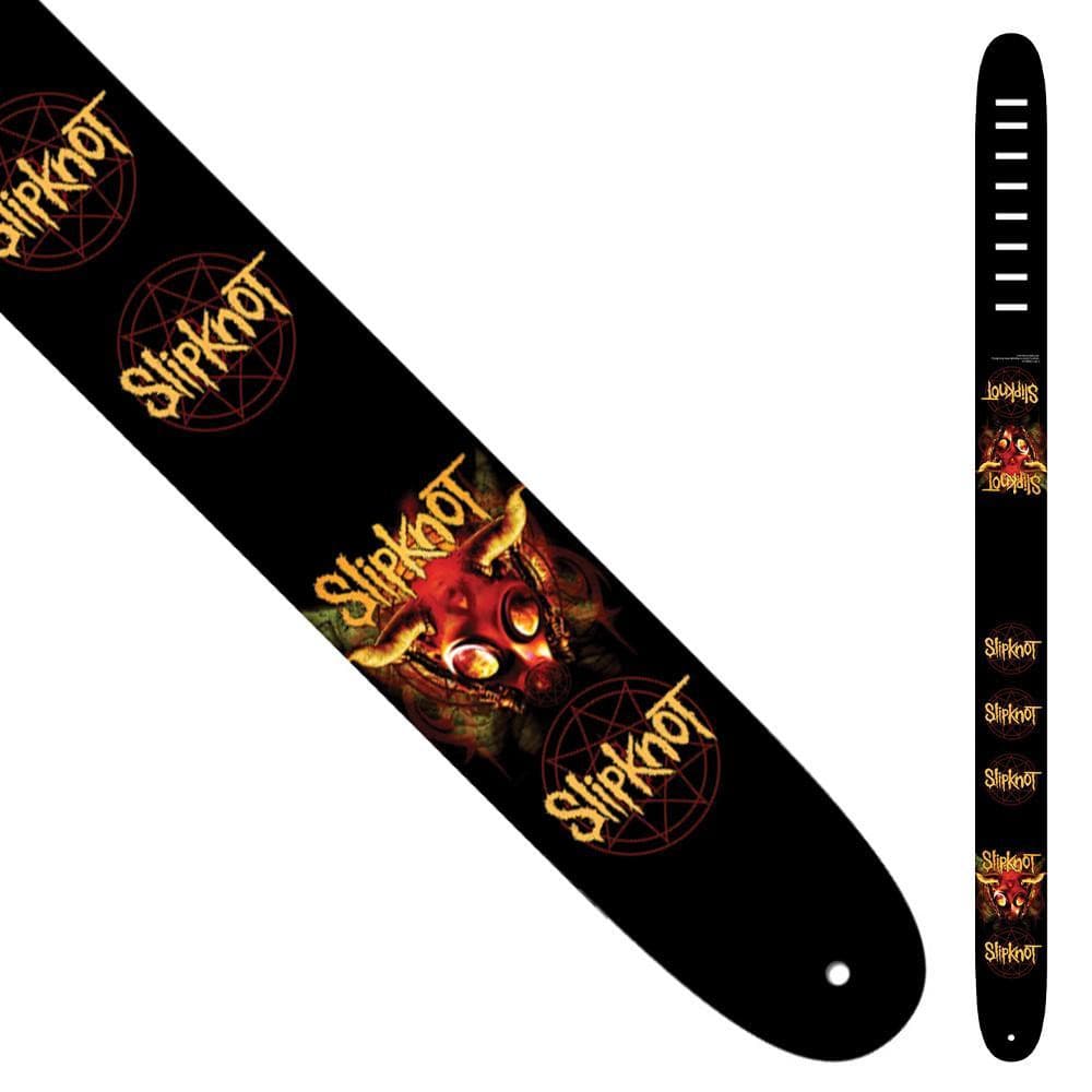 Perri's Leather Guitar Strap ~ Slipknot, Accessory for sale at Richards Guitars.