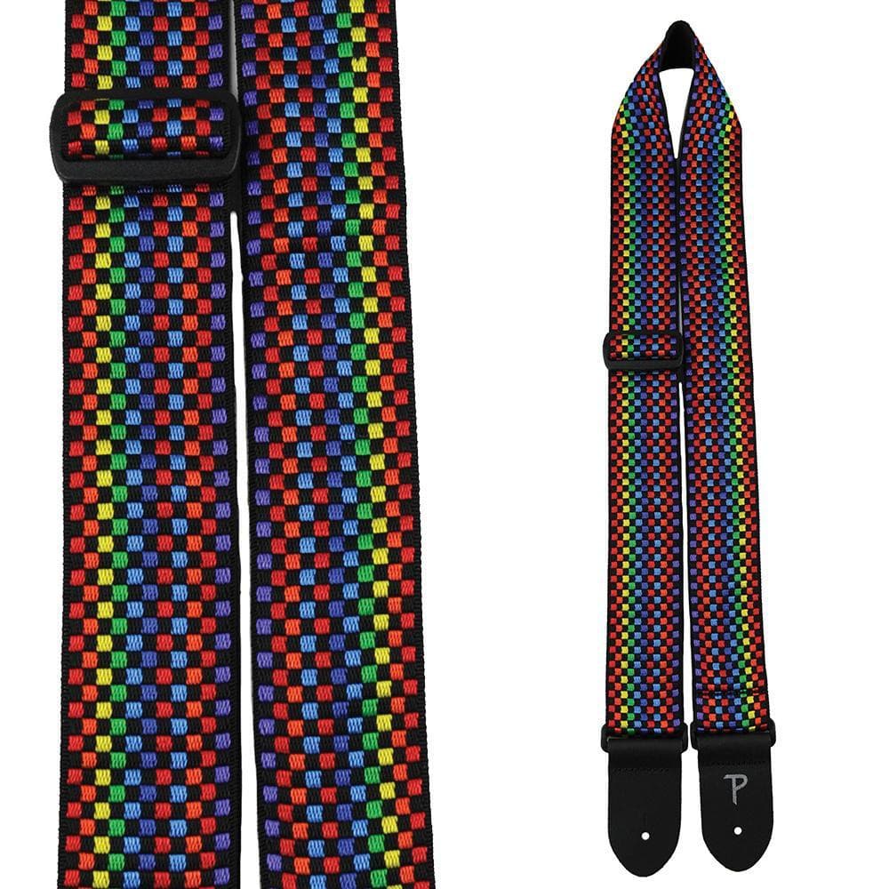 Perris Hope Collection Guitar Strap ~ Rainbow, Accessory for sale at Richards Guitars.