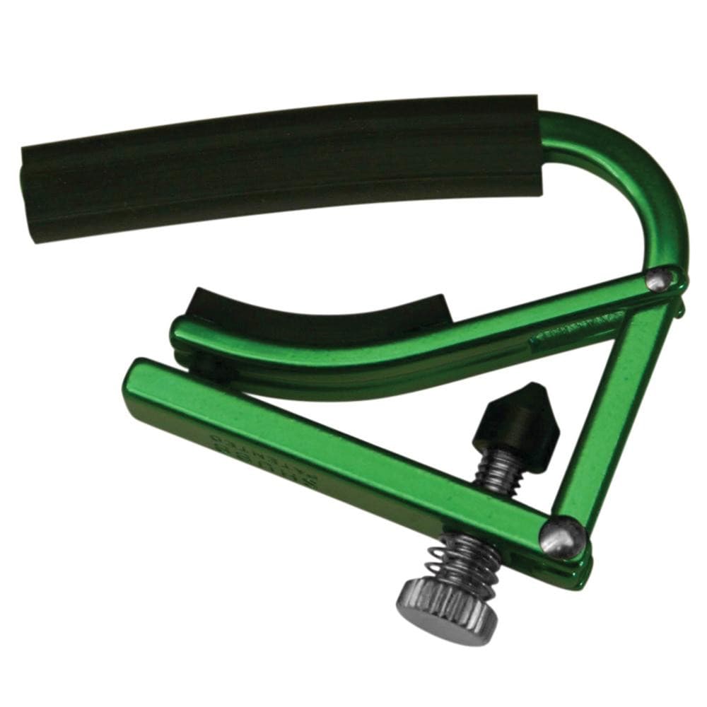 Shubb Lite Guitar Capo ~ Green, Accessory for sale at Richards Guitars.