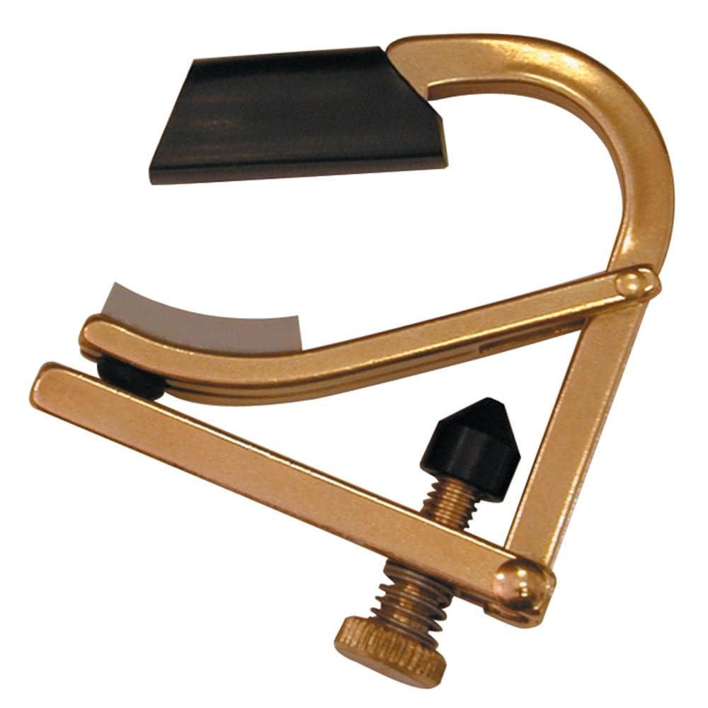 Shubb Partial Capo 2 ~ Brass, Accessory for sale at Richards Guitars.