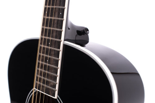 Auden Black Austin Mahogany 12 String., Electro Acoustic Guitar for sale at Richards Guitars.