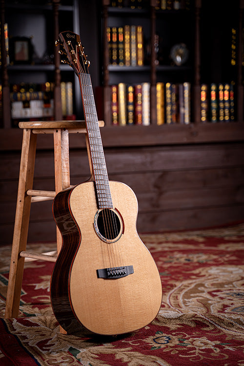 Cort Abstract Delta Natural with Case, Acoustic Guitar for sale at Richards Guitars.