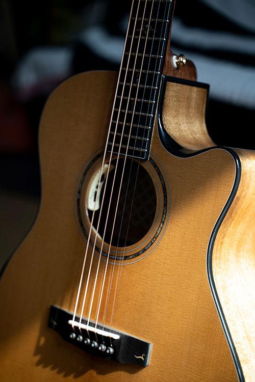 Cort Gold-Edge Natural, Acoustic Guitar for sale at Richards Guitars.