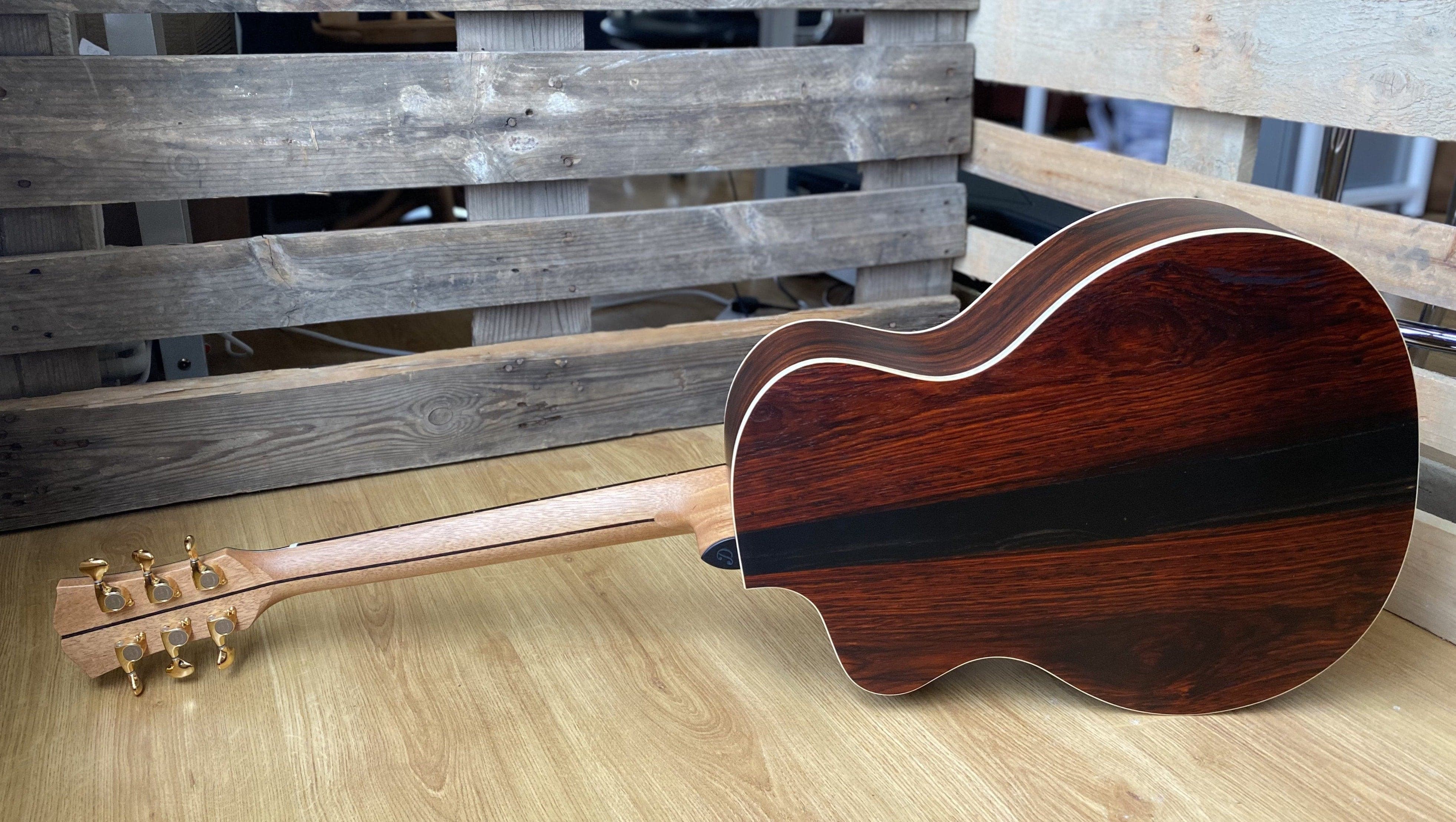 Dowina Cocobolo Trio Plate (Cocobolo III) GACE With LR Baggs Anthem, Acoustic Guitar for sale at Richards Guitars.