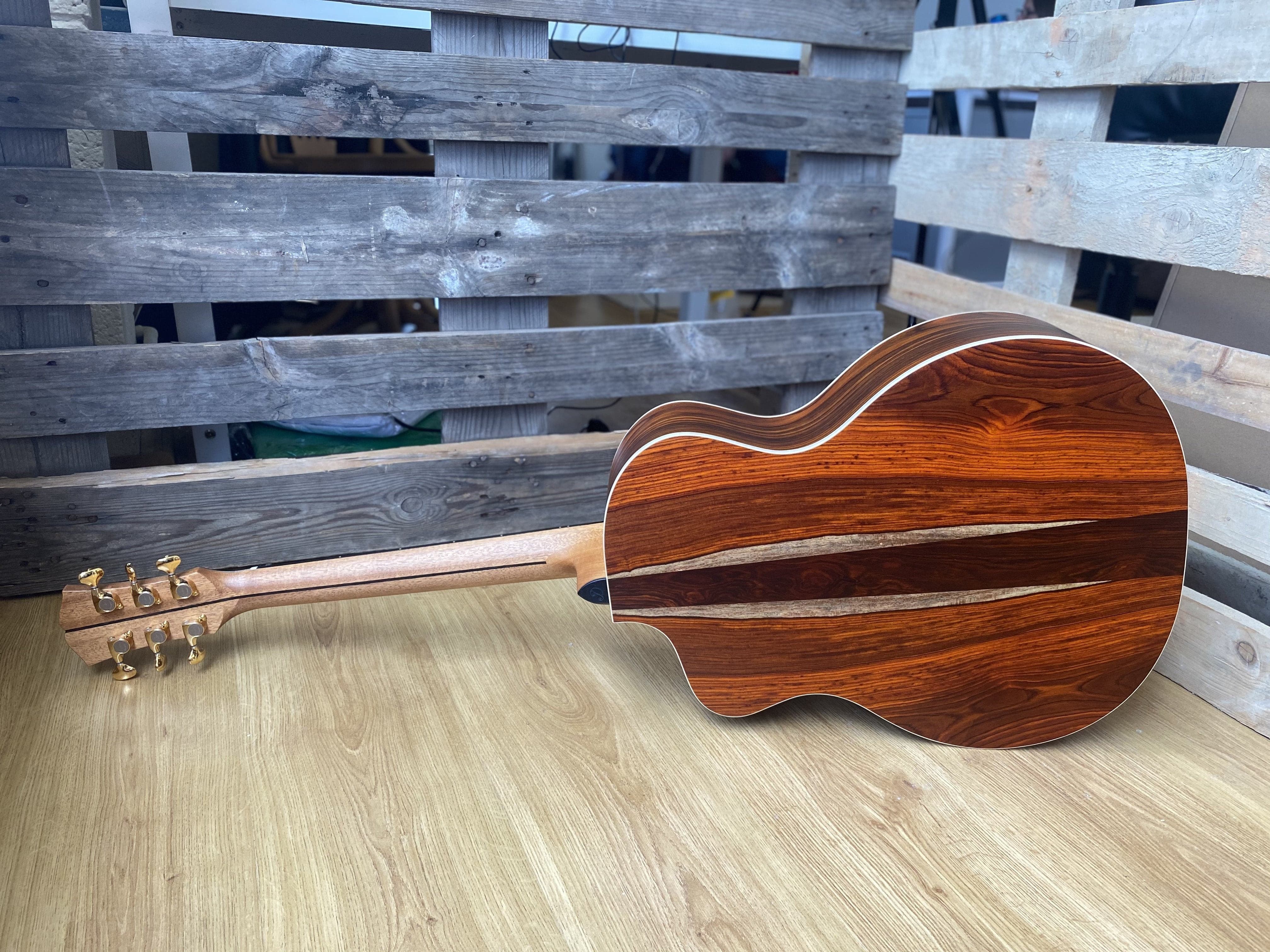 Dowina Cocobolo Trio Plate (Cocobolo III) GACE With LR Baggs Anthem, Acoustic Guitar for sale at Richards Guitars.