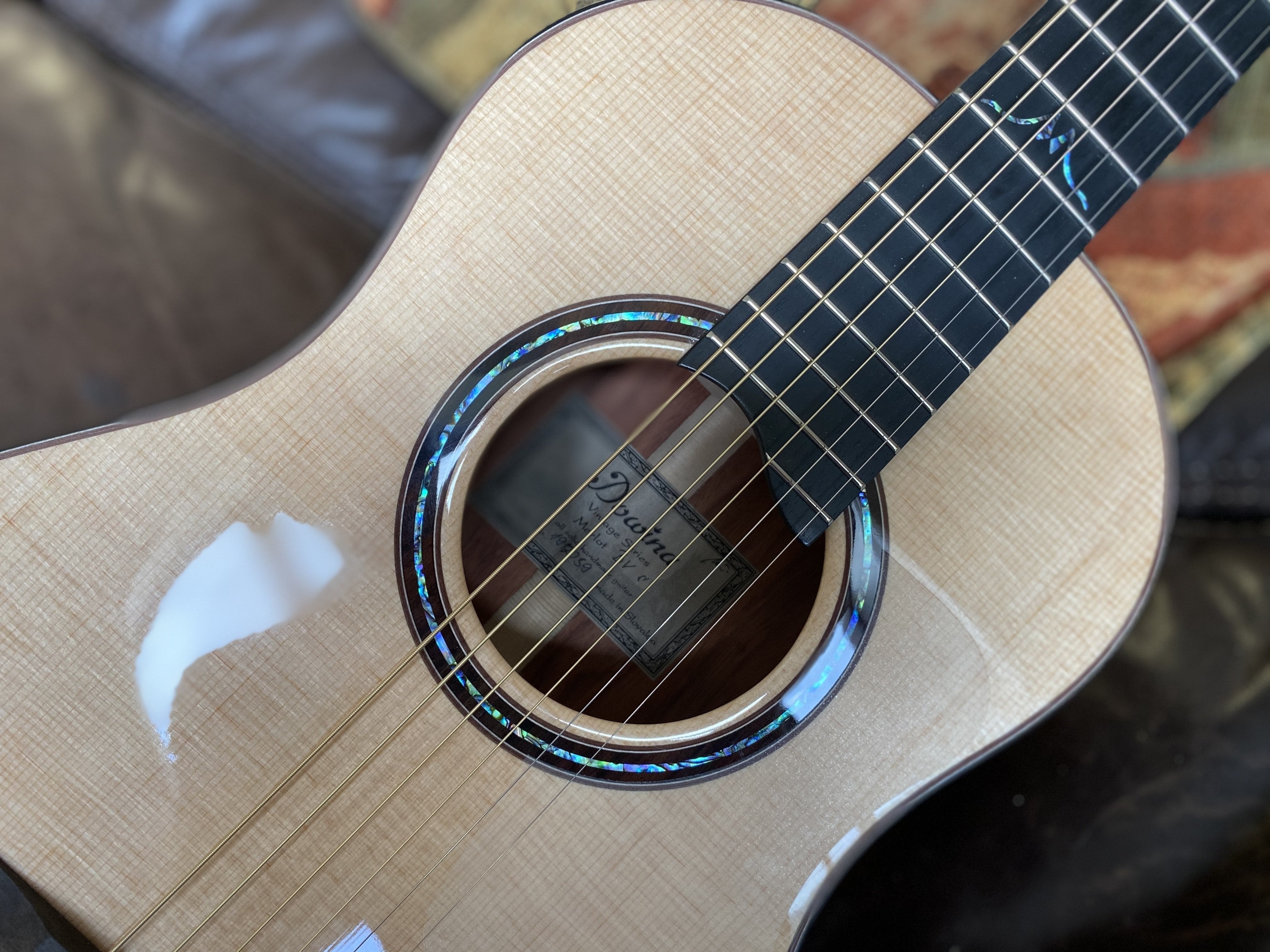 Dowina Merlot BV Spruce / Macacauba Parlor Guitar, Acoustic Guitar for sale at Richards Guitars.