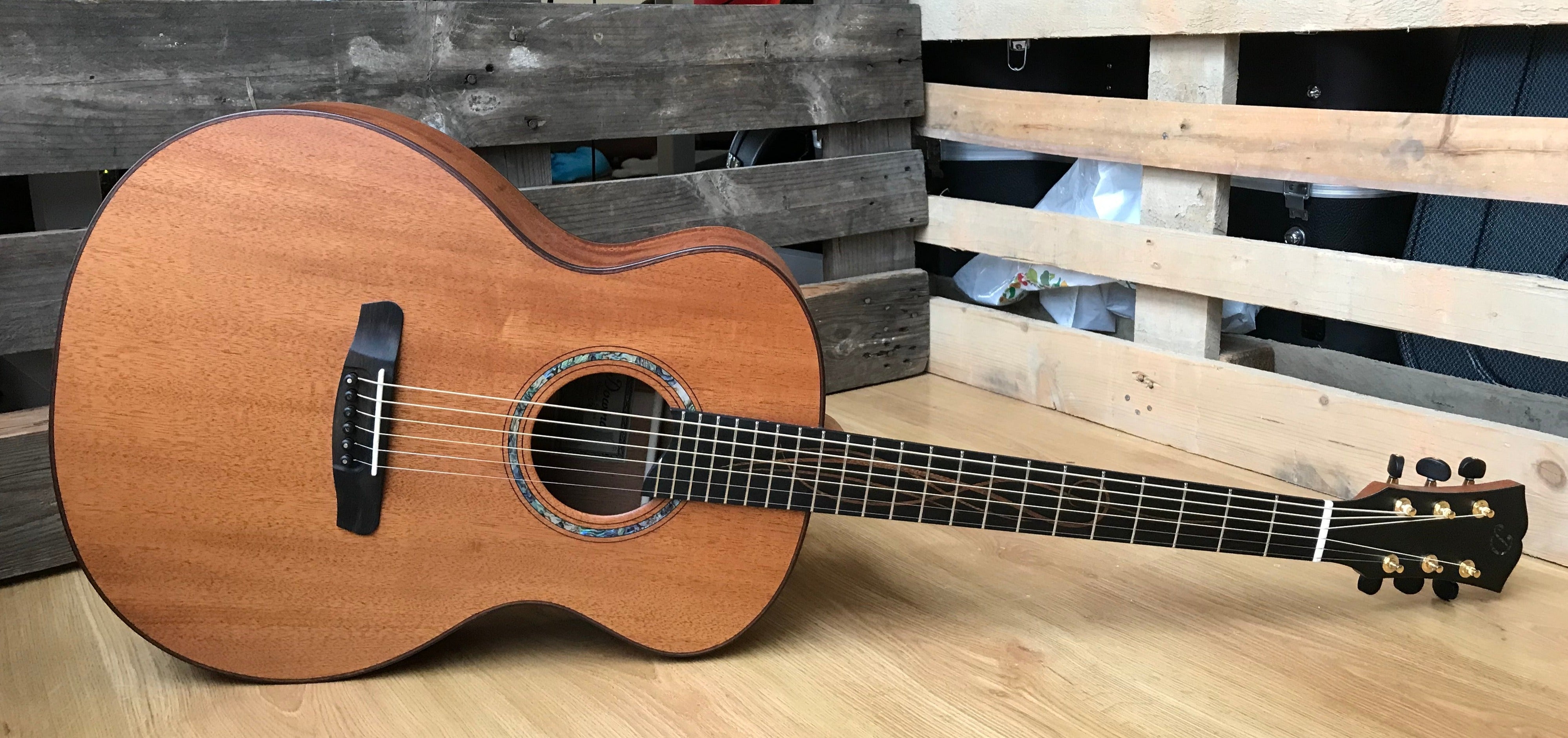 Dowina Tribute To Honduran Mahogany (15+ years old) Custom - 1 of 4, Acoustic Guitar for sale at Richards Guitars.