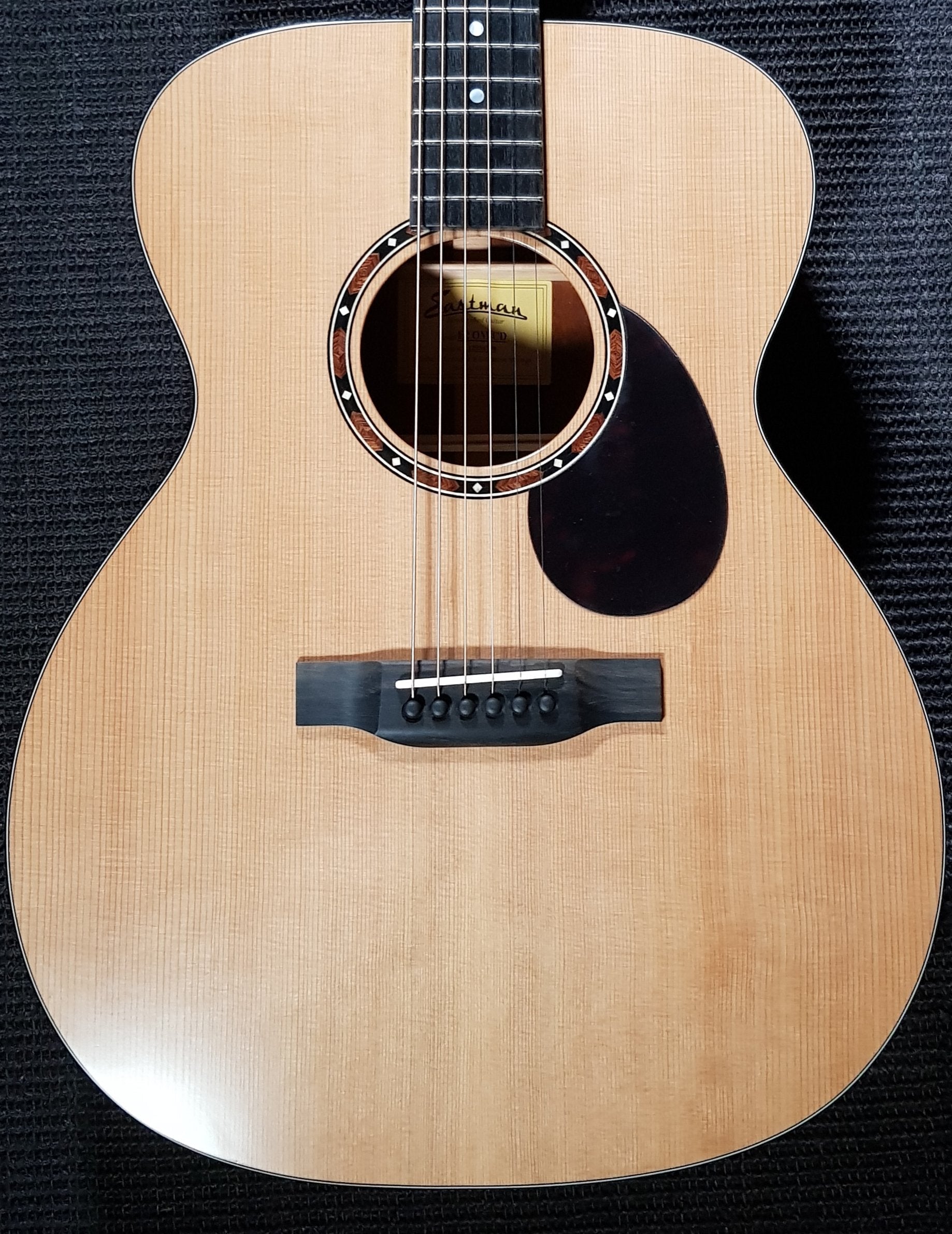 Eastman E2 OM CD Inc Premium Eastman Gig Bag, Acoustic Guitar for sale at Richards Guitars.
