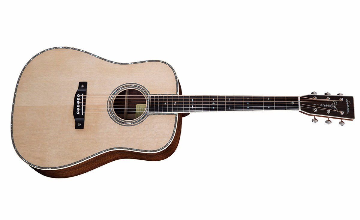Eastman E40 D-TC Dreadnought With Torrefied Spruce Top, Acoustic Guitar for sale at Richards Guitars.