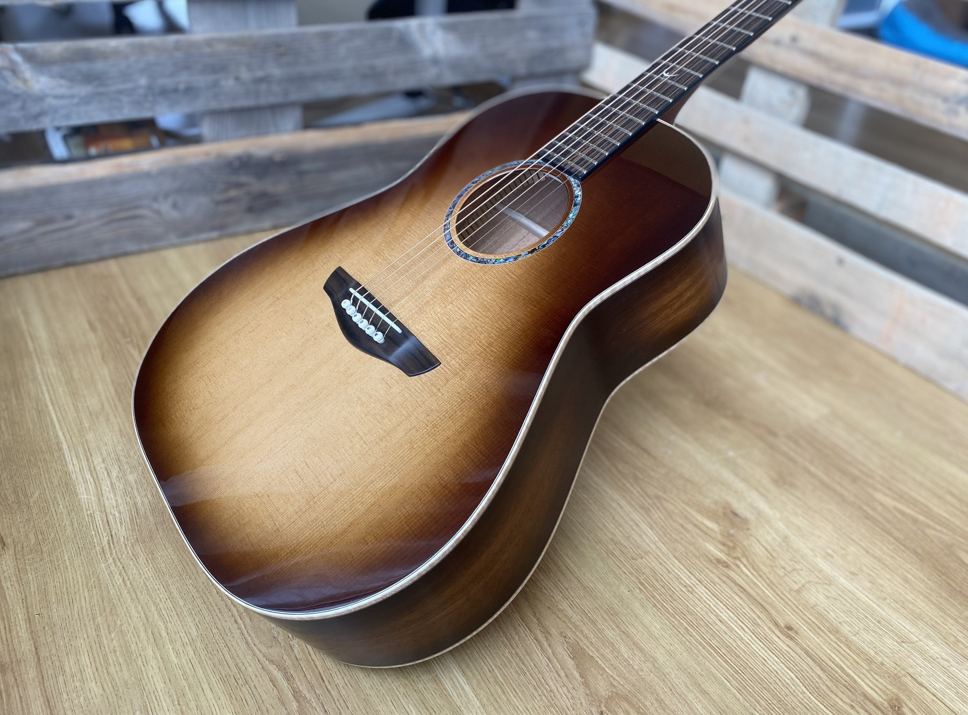 Faith Monarch Mars By Patrick James Eggle  EXCLUSIVE ** ONE ONLY **, Acoustic Guitar for sale at Richards Guitars.