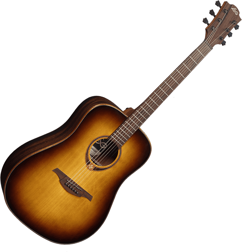 LAG TRAMONTANE 118 T118D-BRS DREADNOUGHT BROWN SHADOW, Acoustic Guitar for sale at Richards Guitars.