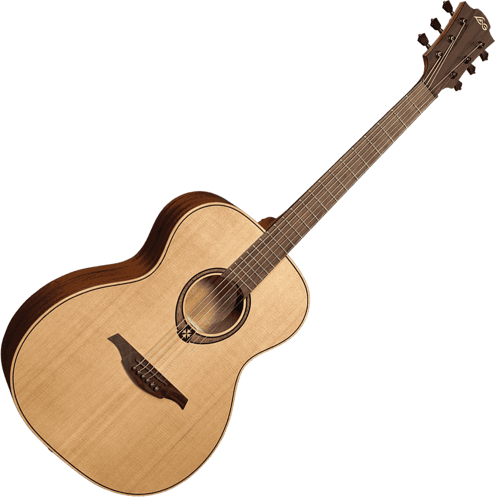 LAG TRAMONTANE 170 T170A AUDITORIUM RED CEDAR - KHAYA, Acoustic Guitar for sale at Richards Guitars.