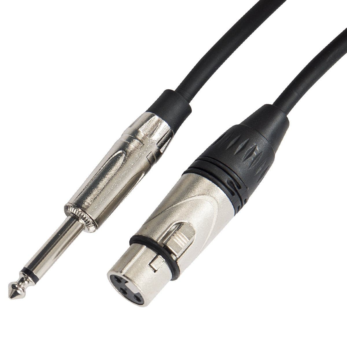Kinsman Deluxe Mono Microphone Cable - 10ft/3m, Cables, Microphones & Headphones for sale at Richards Guitars.