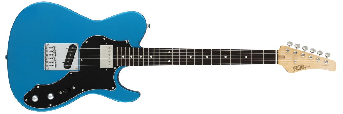 FGN Boundary Iliad	BIL2RHS Sapphire Blue With Gig Bag, electric for sale at Richards Guitars.