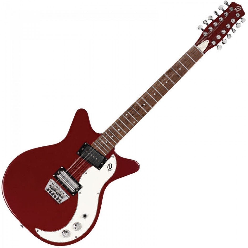 DANELECTRO '59X 12 STRING GUITAR ~ BLOOD RED, Electric Guitar for sale at Richards Guitars.