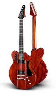 Eastman Juliet-P90-VR Vintage Red, Electric Guitar for sale at Richards Guitars.