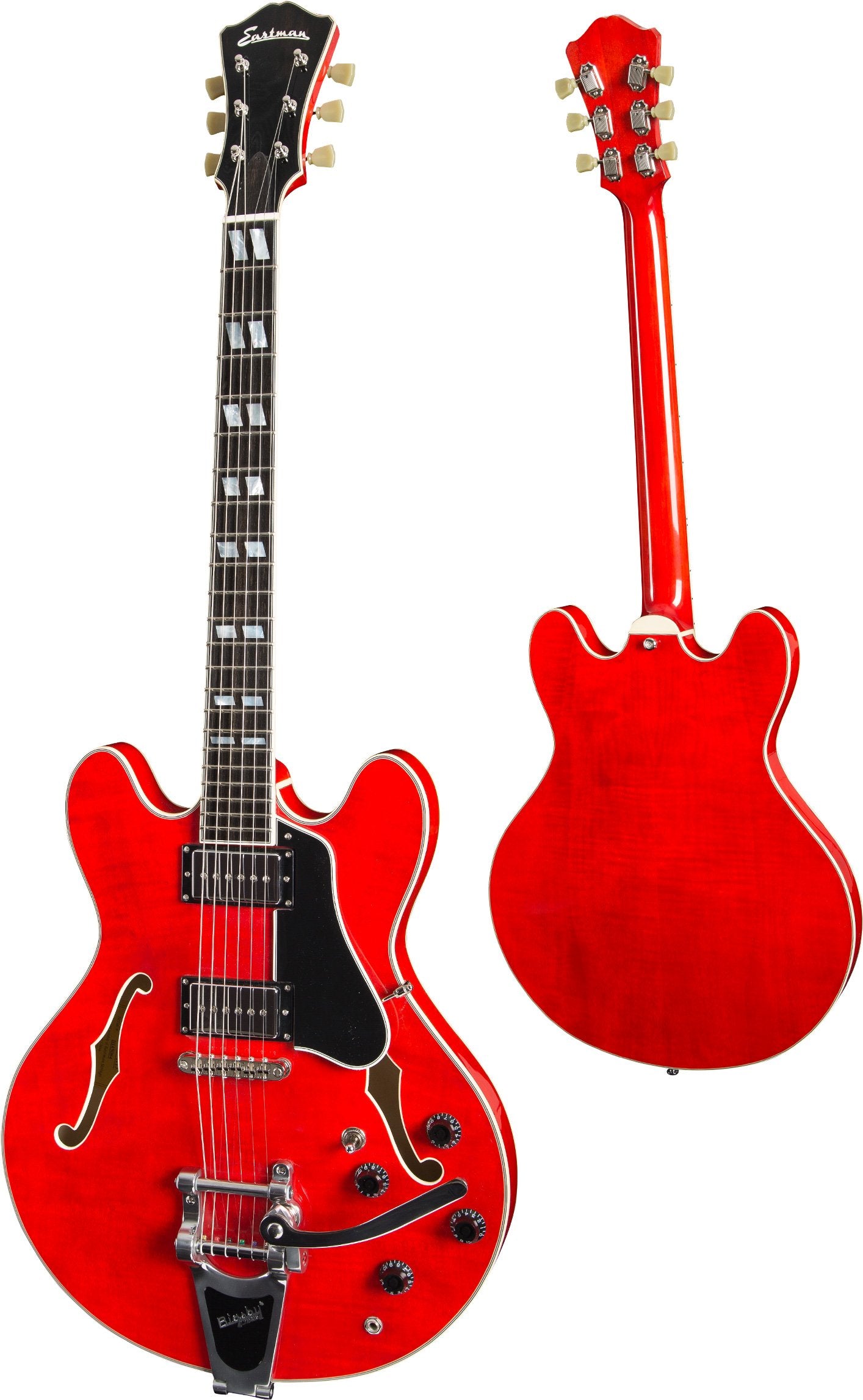 Eastman T486B Red, Electric Guitar for sale at Richards Guitars.