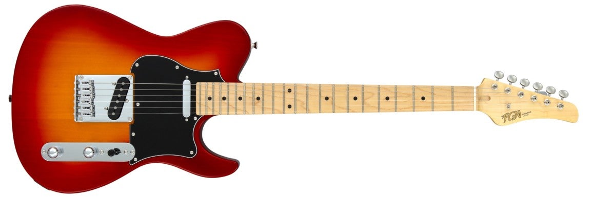 FGN Boundary Iliad BIL2M Cherry With Gig Bag, Electric Guitar for sale at Richards Guitars.