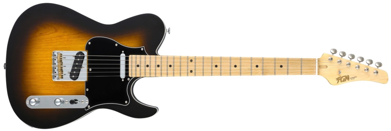 FGN J Standard Iliad JIL2ASHM, 2-Tone Sunburst With Gig Bag, Electric Guitar for sale at Richards Guitars.