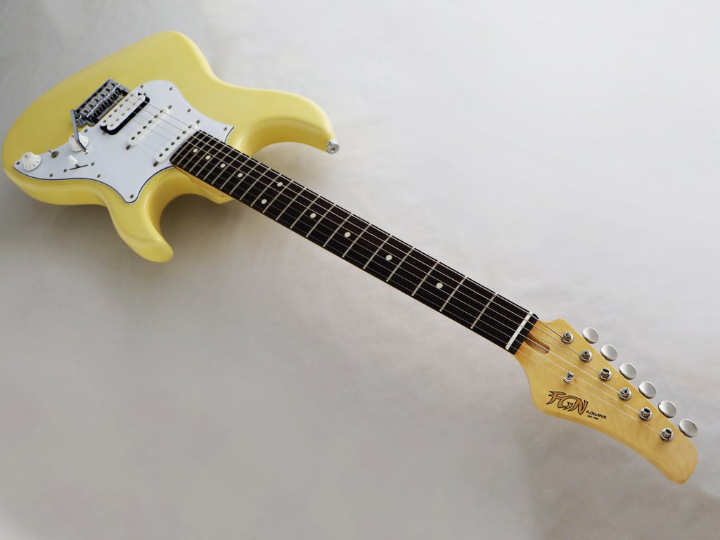 FGN J Standard Odyssey, JOS2TDR Ivory (IV) With Gig Bag, Electric Guitar for sale at Richards Guitars.
