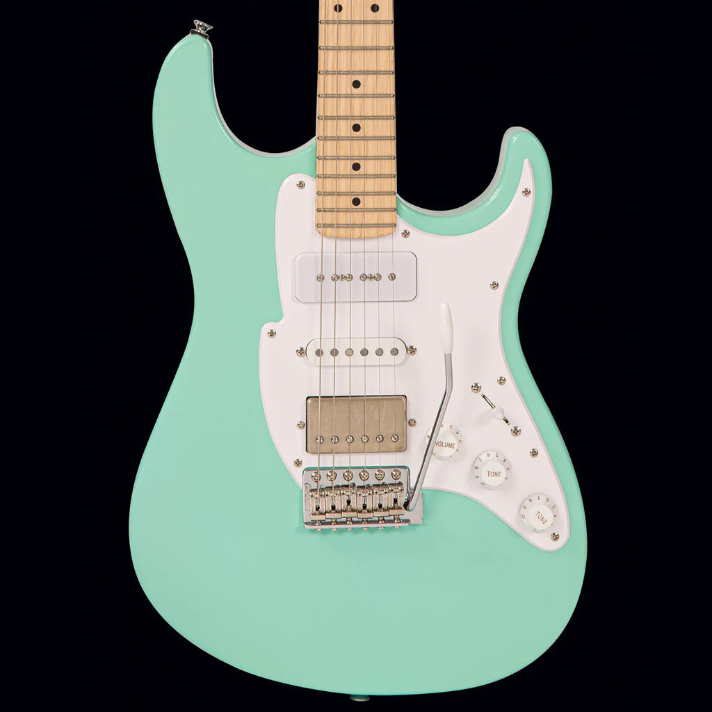 FRET KING CORONA CUSTOM GUITAR - VENTURA GREEN  (Includes Our £85 Pro Setup Free), Electric Guitar for sale at Richards Guitars.