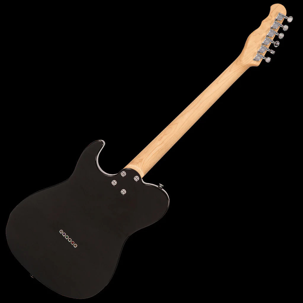 FRET KING COUNTRY SQUIRE MUSIC ROW - GLOSS BLACK  (Includes Our £85 Pro Setup Free), Electric Guitar for sale at Richards Guitars.