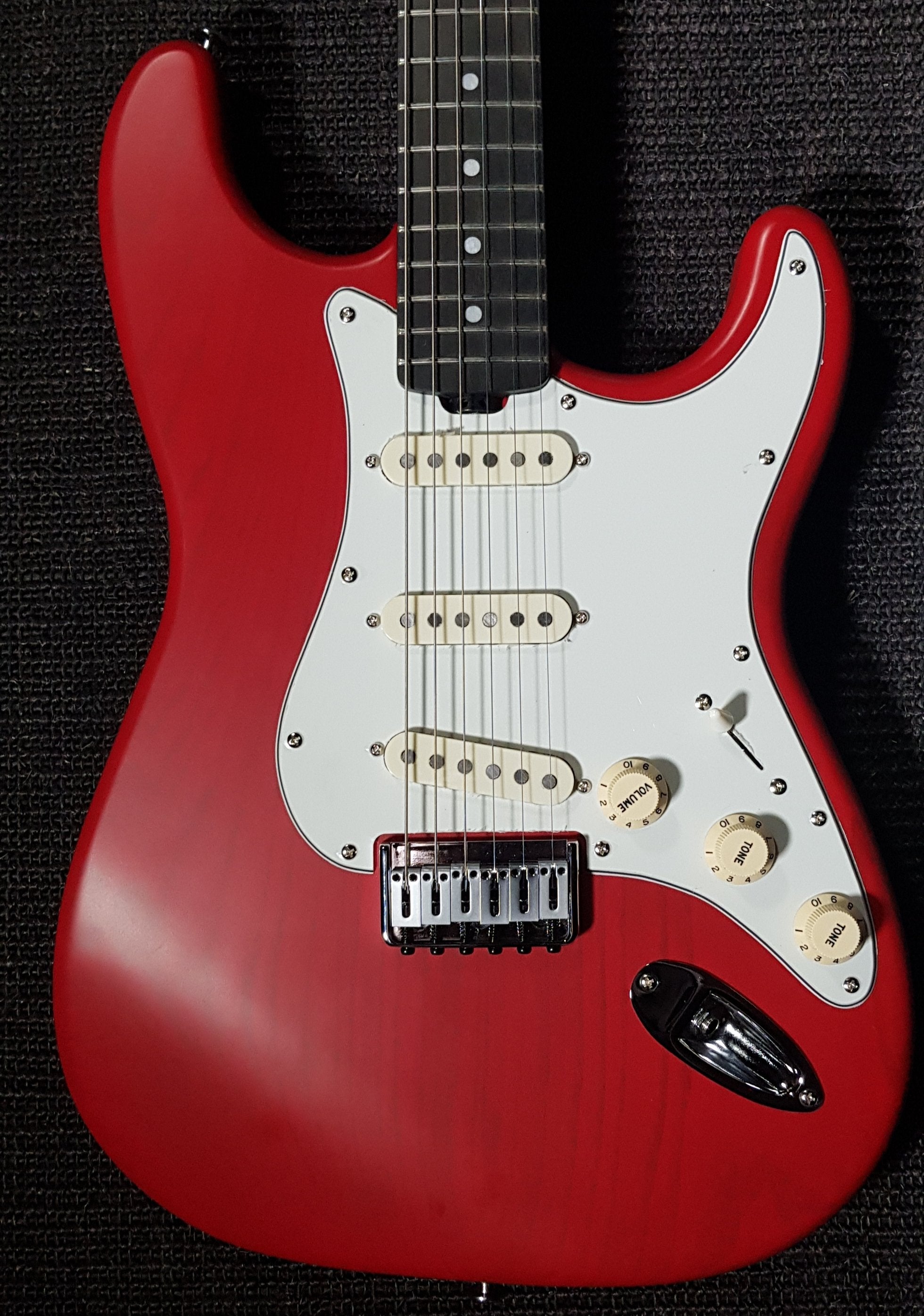 Gordon Smith - Chris Buck Classic S - Trans Red, Electric Guitar for sale at Richards Guitars.