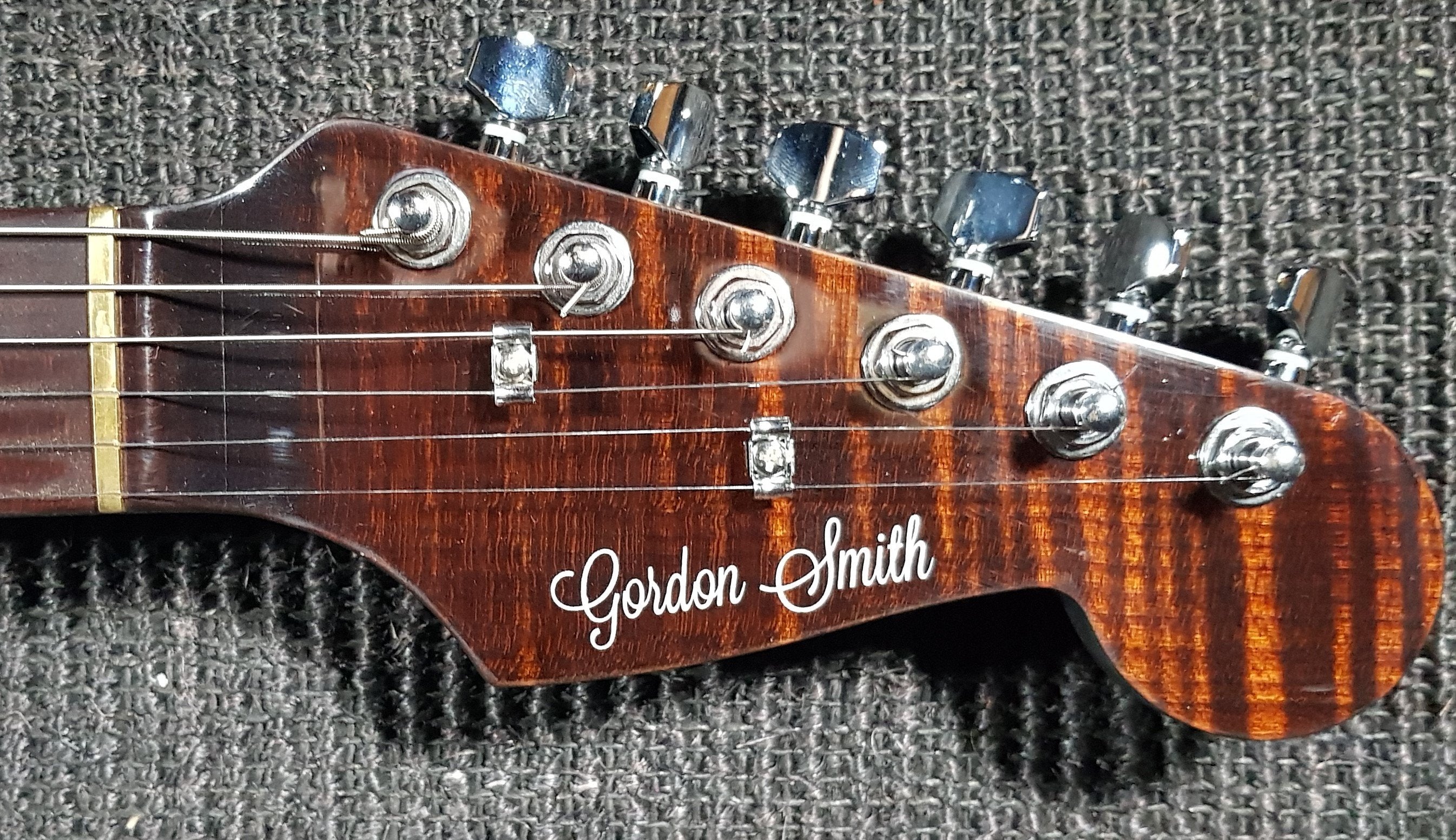Gordon Smith Classic S Autumn Burst Chocolate Flamed Maple Neck, Electric Guitar for sale at Richards Guitars.