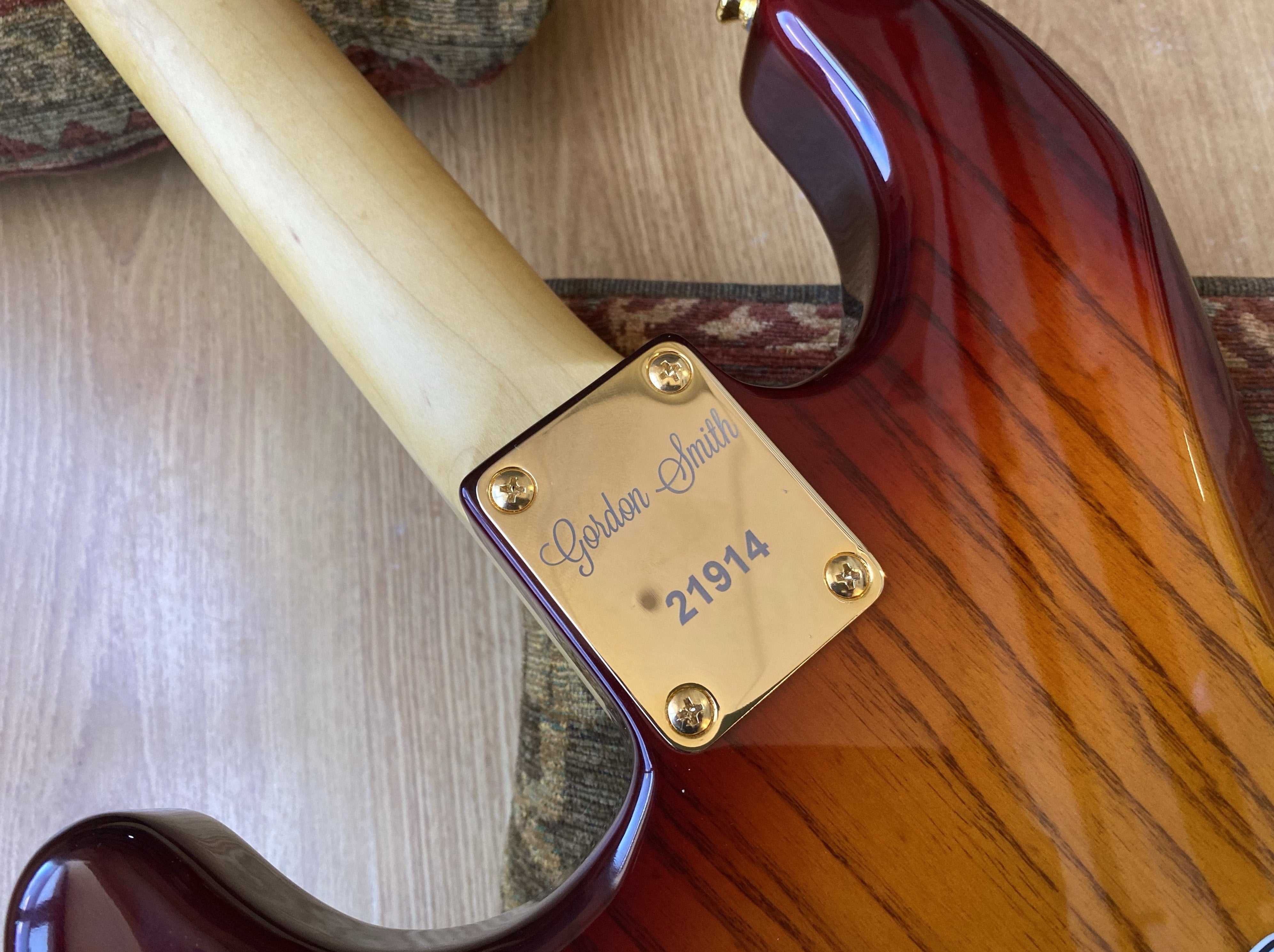Gordon Smith Classic S Custom Sienna Burst W' Gold Harware, Electric Guitar for sale at Richards Guitars.