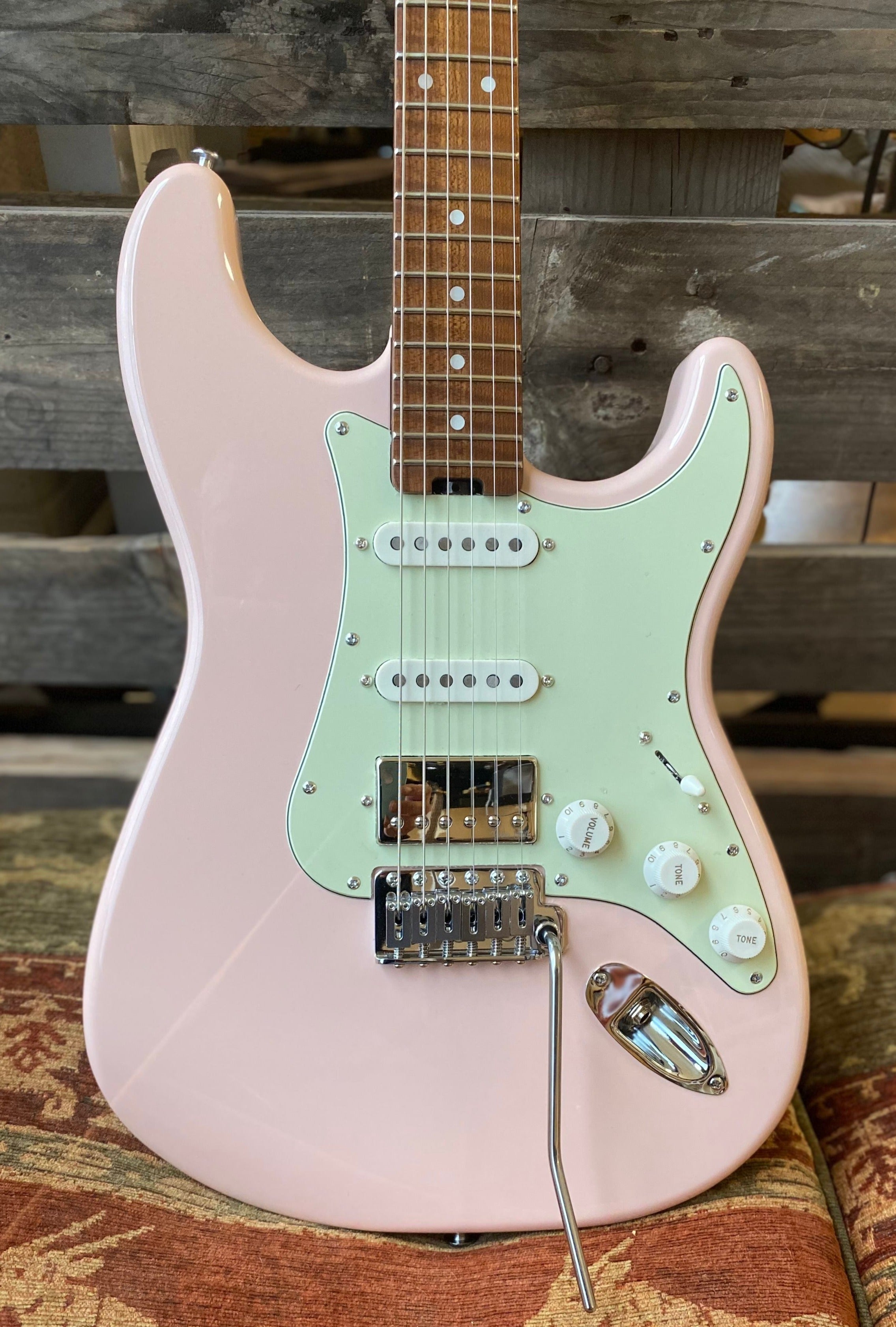 Gordon Smith Classic S HSS Powder Pink Custom, Electric Guitar for sale at Richards Guitars.