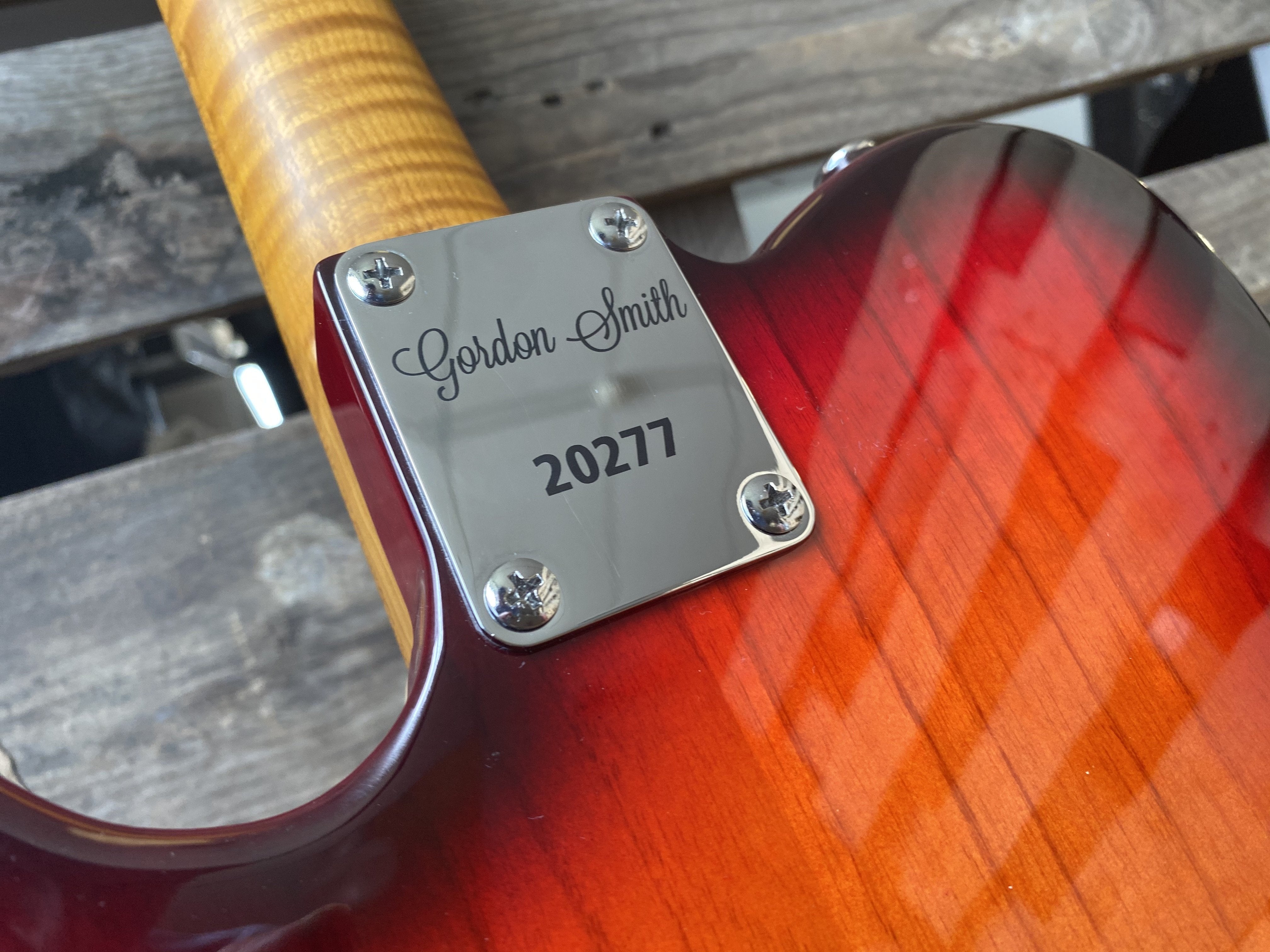 Gordon Smith Classic T Semi Hollow Bound P90 Custom Sunburst, Electric Guitar for sale at Richards Guitars.