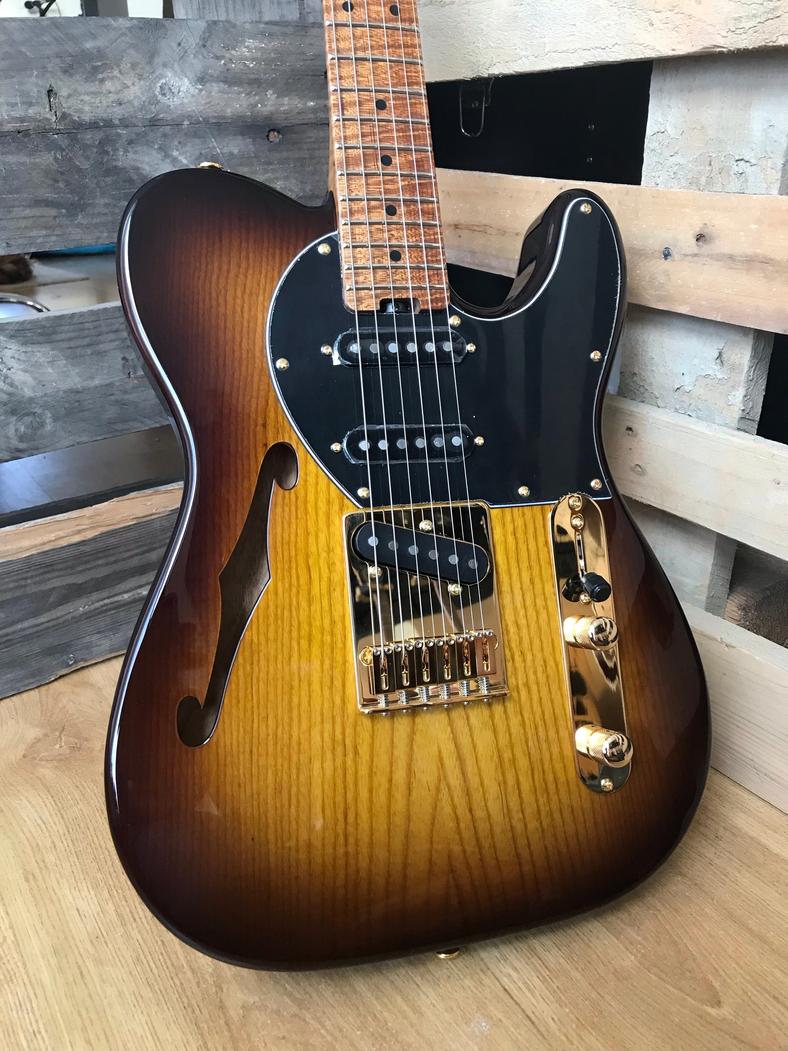 Gordon Smith Classic T Semi Hollow Custom, Electric Guitar for sale at Richards Guitars.
