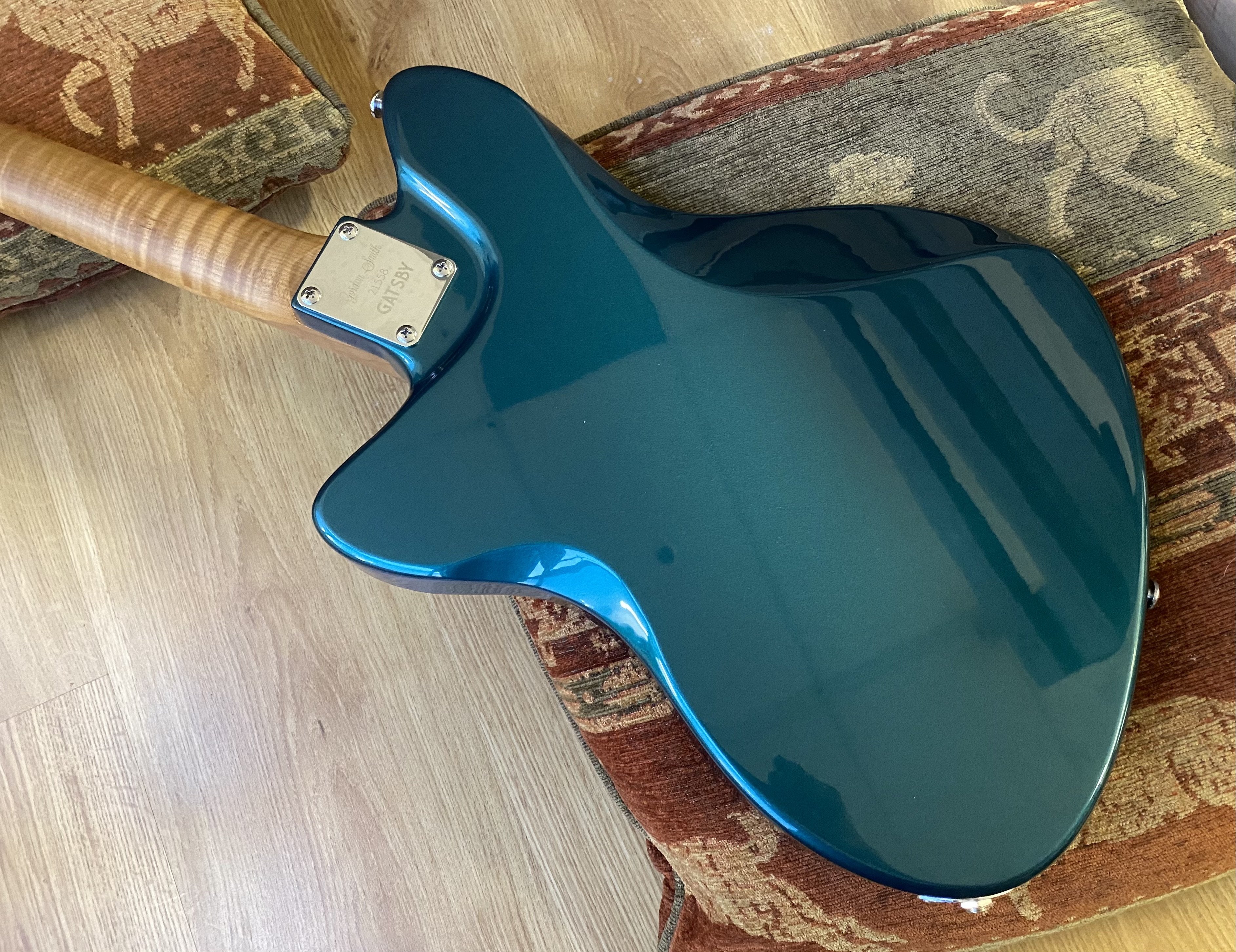 Gordon Smith Gatsby S Custom Deluxe Rockingham Green, Electric Guitar for sale at Richards Guitars.